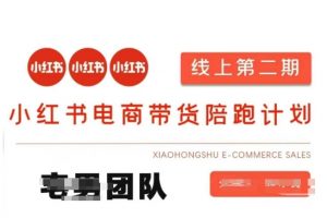 小红书电商带货课2期，月利润20个的小红书电商的有货源，无货源，虚拟产品，付费投流等整套玩法-第一资源库