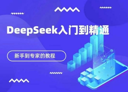 DeepSeek快速从入门到精通，新手的保姆级教程-第一资源库