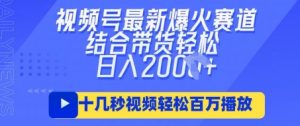 视频号最新爆火ai民国美女视频，轻松百万播放，结合带货日入数张-第一资源库