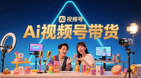 风口已至！AI视频号带货轻松月入过1W，99%的普通人却卡在内容制作门槛-第一资源库