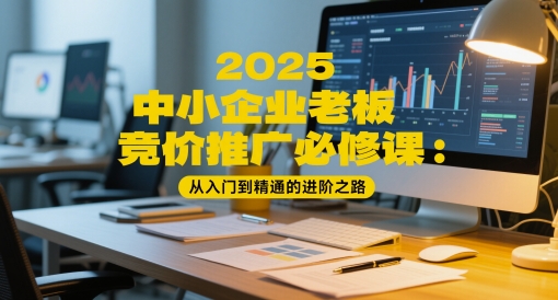 2025中小企业老板竞价推广必修课：从入门到精通的进阶之路-第一资源库