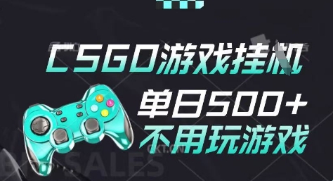 25年CSGO游戏搬砖,全自动挂G,不需要玩游戏,手机操作日入3张(不是汇率搬砖)【揭秘】-第一资源库