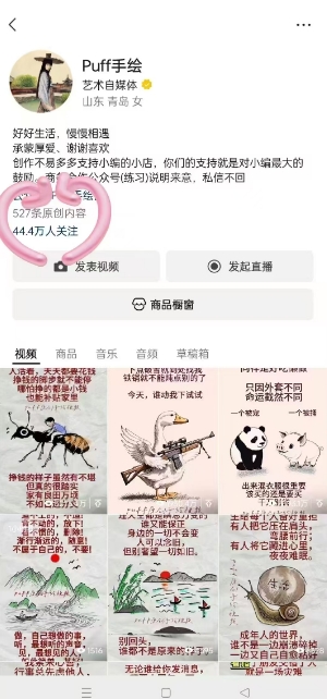 Puff手绘视频号分成项目，三天过分成计划，简单易上手，适合新手-第一资源库