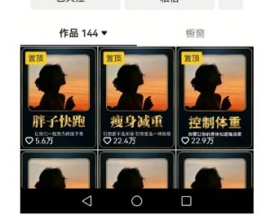 超高变现的短视频减肥细分赛道，减肥账号抖音实战训练营-第一资源库