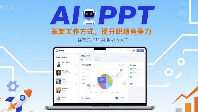 AI+PPT：革新工作方式，提升职场竞争力，一课带你打开 AI 世界的大门-第一资源库