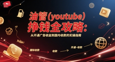油管(youtube)挣钱全攻略：从开通广告收益到国内收款的实操指南（更新）-第一资源库