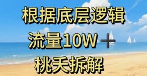 据底层逻辑，流量10W+，以安全知识科普为例-第一资源库