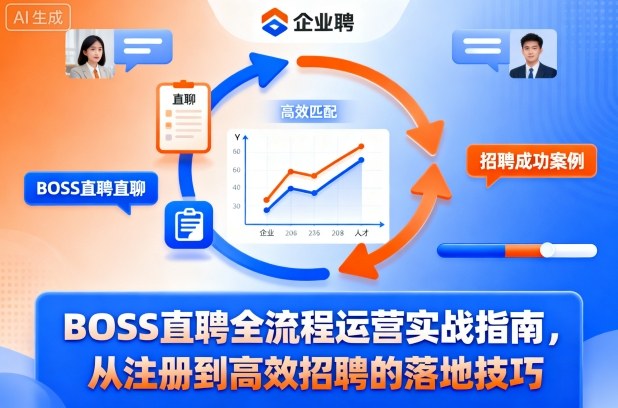 BOSS直聘全流程运营实战指南，从注册到高效招聘的落地技巧-第一资源库