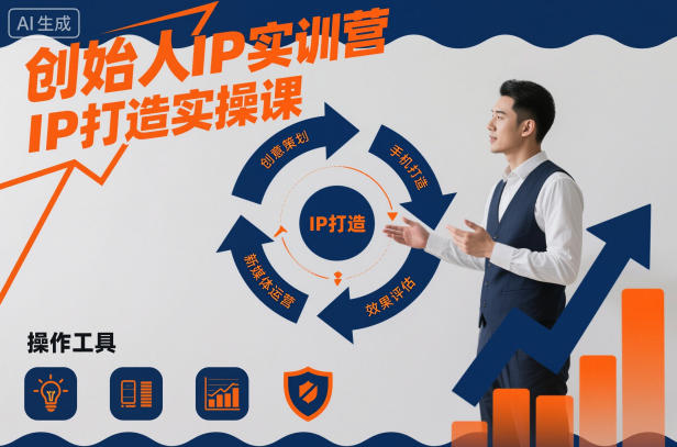 创始人IP实训营，IP打造实操课-第一资源库