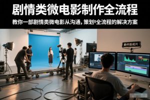 剧情类微电影制作全流程,教你一部剧情类微电影从沟通,策划到拍摄制作全流程的解决方案-第一资源库