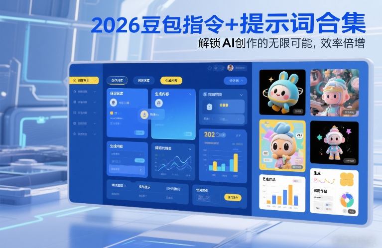 2026豆包指令+提示词合集，解锁AI创作的无限可能，效率倍增-第一资源库